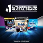 Finish Quantum Infinity Shine Dishwasher Pods, 70 Count