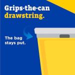 CloroxPro Glad ForceFlex 13 Gallon Tall Kitchen Drawstring Trash Bags, 100 Count (Package May Vary)