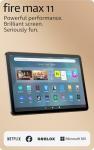 Amazon Fire Max 11 tablet (newest model) vivid 11” display, all-in-one for streaming, reading, and gaming, 14-hour battery life, optional stylus and keyboard, 64 GB, Gray