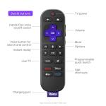 Roku Ultra 2024 - Ultimate Streaming Player - 4K Streaming Device for TV with HDR10+, Dolby Vision & Atmos - Bluetooth & Wi-Fi 6- Rechargeable Voice Remote Pro with Backlit Buttons - Free & Live TV