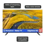 Westinghouse Edgeless Roku TV - 50 Inch Smart Television, 4K LED UHD w/HDR 10, Wi-Fi & Mobile App Connectivity, Flat Screen Compatible w/Apple Home Kit, Alexa, & Google Assistant