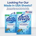 Earth Breeze Fresh Laundry Detergent Sheets – 60 Loads
