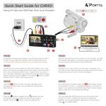 Portta VHS to Digital Converter, Video to Digital Recorder with Remote, Compatible with VHS, VCR, DVR, DVD, Cassette, Hi8, Mini DV Players, Camcorder, Gaming Consoles (Player not Included)