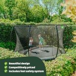 EXIT Toys 14ft Inground Trampoline with Safety Net