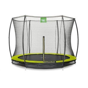 10ft Round Inground Trampoline with Safety Net