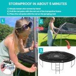 Zero Gravity Ultima 4 Black 10ft Trampoline