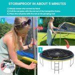 Zero Gravity Ultima 4 Trampoline with Enclosure