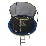 8ft Zero Gravity Ultima Trampoline with Enclosure