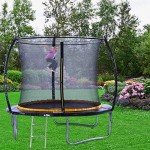 Kanga 8ft Premium Trampoline with Safety Enclosure