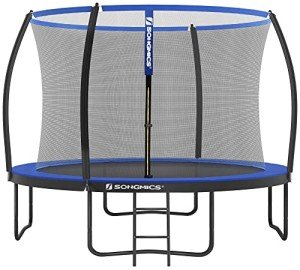 SONGMICS 305cm Round Outdoor Trampoline with Safety Net