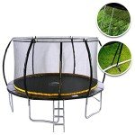 KANGA 12ft Premium Trampoline with Safety Features