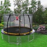 KANGA 12ft Premium Trampoline with Safety Features