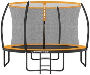 12ft Kids Trampoline with Safety Enclosure Net