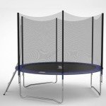 Galactica 8FT Round Trampoline with Safety Enclosure