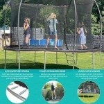Black Edition Zero Gravity Ultima 4 Trampoline 8ft