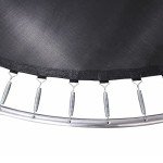 Panana Outdoor Trampoline with Safety Net and Ladder