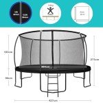 Zero Gravity Ultima 4 Black 14ft Trampoline