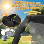 Devoko GS Certified Outdoor Trampoline with Safety Net