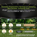 Devoko GS Certified Outdoor Trampoline with Safety Net