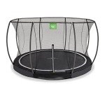 EXIT Toys Black Edition 12ft Inground Trampoline