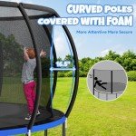 Kiivakii 14FT Outdoor Trampoline with Basketball Hoop