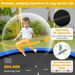 COSTWAY 10FT Round Trampoline with Safety Net