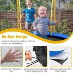 COSTWAY 10FT Round Trampoline with Safety Net