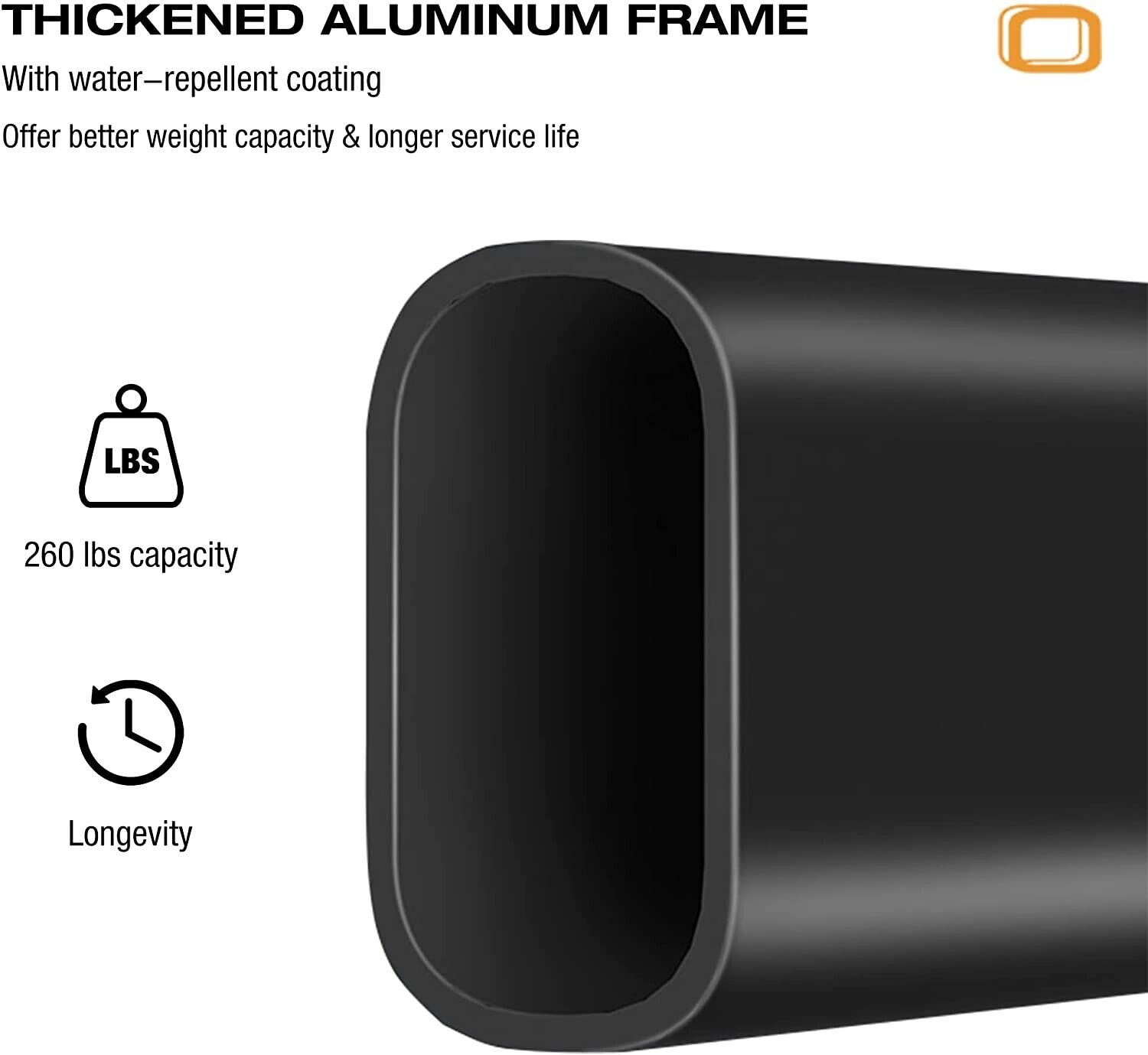 Rectangular Outdoor Dining Table for 6 with Umbrella