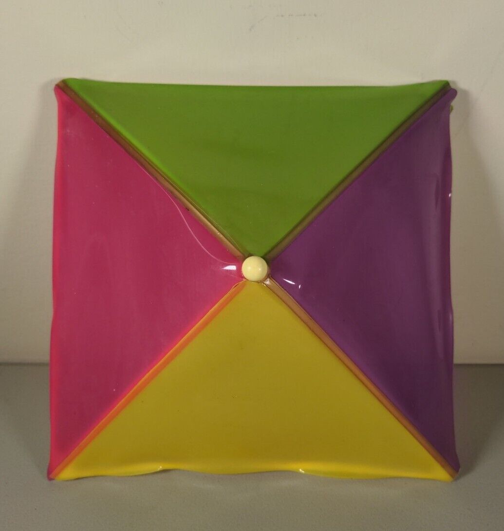 Vintage Barbie Ice Cream Shoppe Replacement Part Table Umbrella  Canopy Only