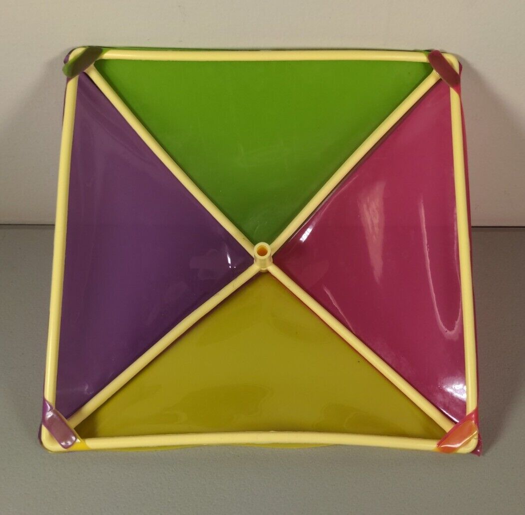 Vintage Barbie Ice Cream Shoppe Replacement Part Table Umbrella  Canopy Only