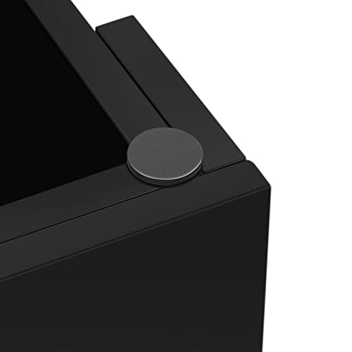 Yaheetech Black Lift Top Coffee Table with Hidden Compartment