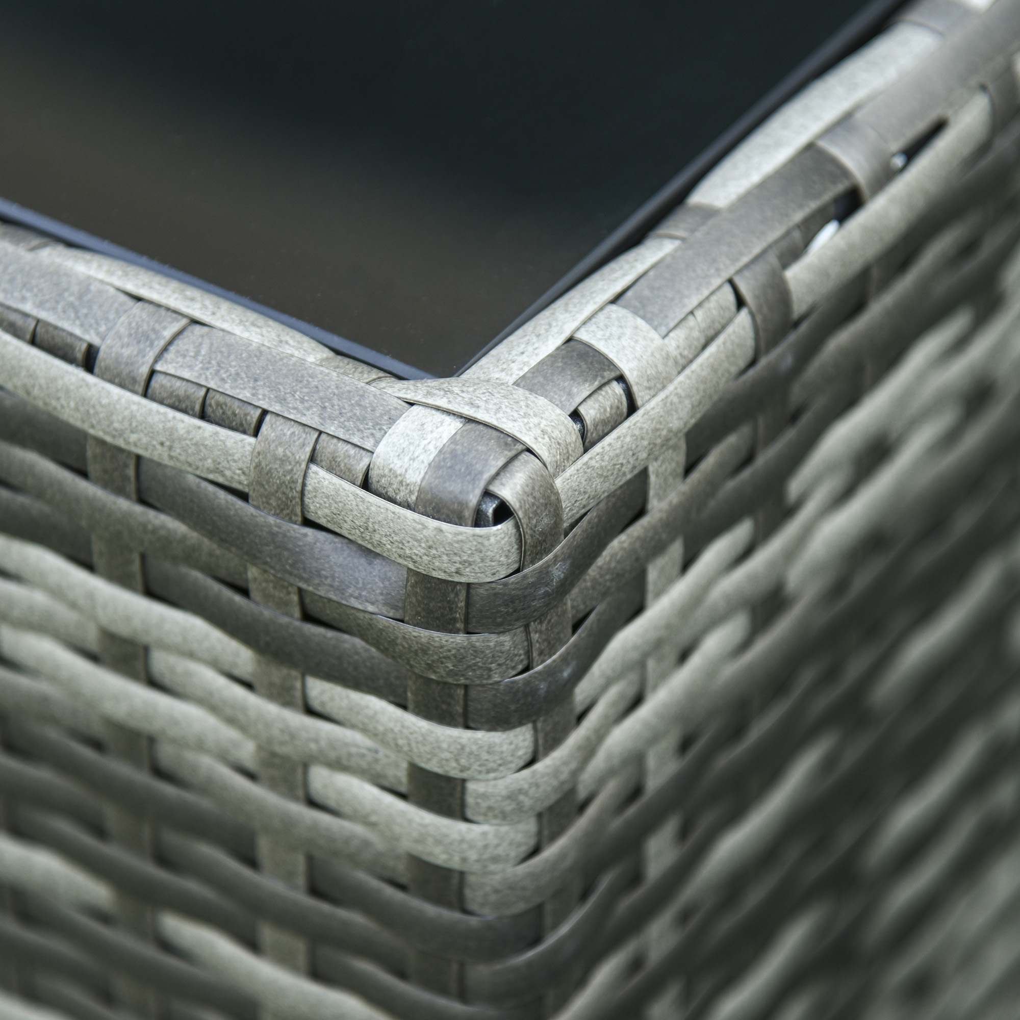 7 PC Wicker Rattan Sofa Outdoor Backyard Seating Conversation Furniture Set