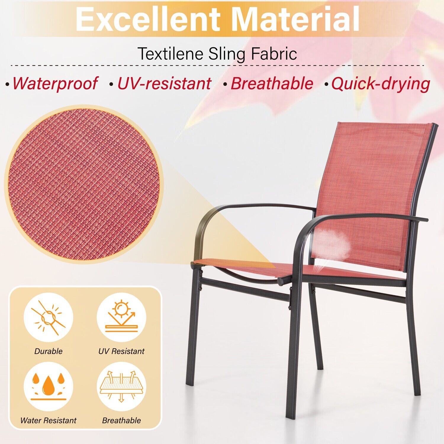 PHI VILLA Outdoor Dining Set - 7 Piece