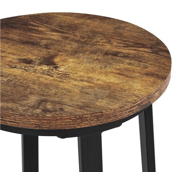 Bar Height Bar Stools Metal Barstools Counter Stools Backless Set of 2 Rustic