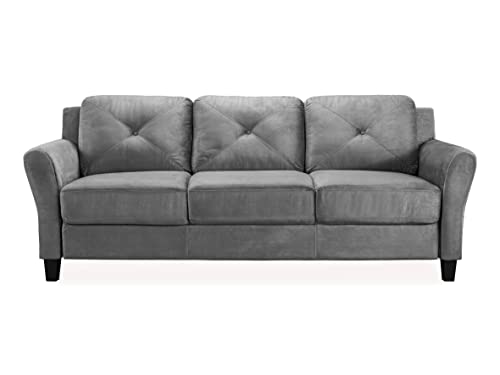 Grey Harrington Sofa by Lifestyle Solutions