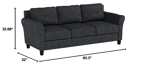 Grey Harrington Sofa by Lifestyle Solutions