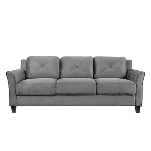 Grey Harrington Sofa by Lifestyle Solutions
