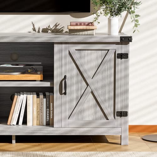 Farmhouse TV Stand for 65 Inch TV