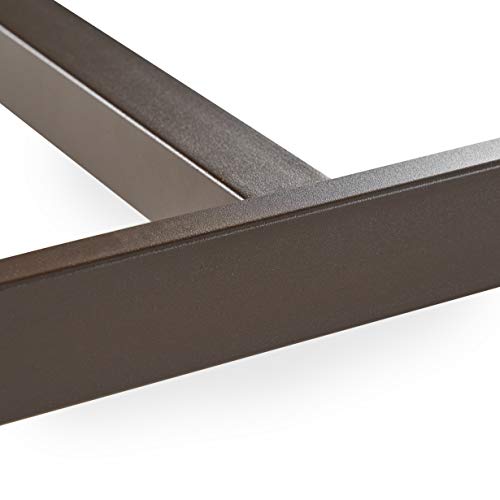 Beau Outdoor Wooden Dining Table - Teak and Metal