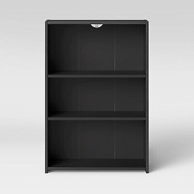 Black 3 Shelf Bookcase - Room Essentials