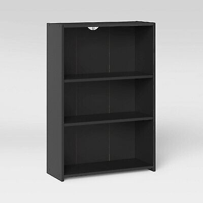 Black 3 Shelf Bookcase - Room Essentials