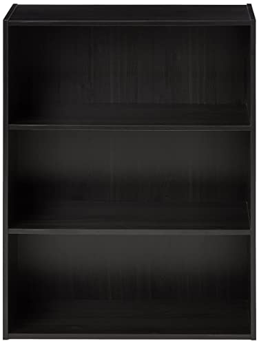 Modern Espresso 3-Tier Open Shelf Bookcase by Furinno