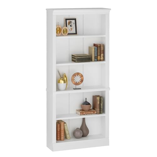VICTONE Wooden 5-Shelf Bookcase for Home Furniture