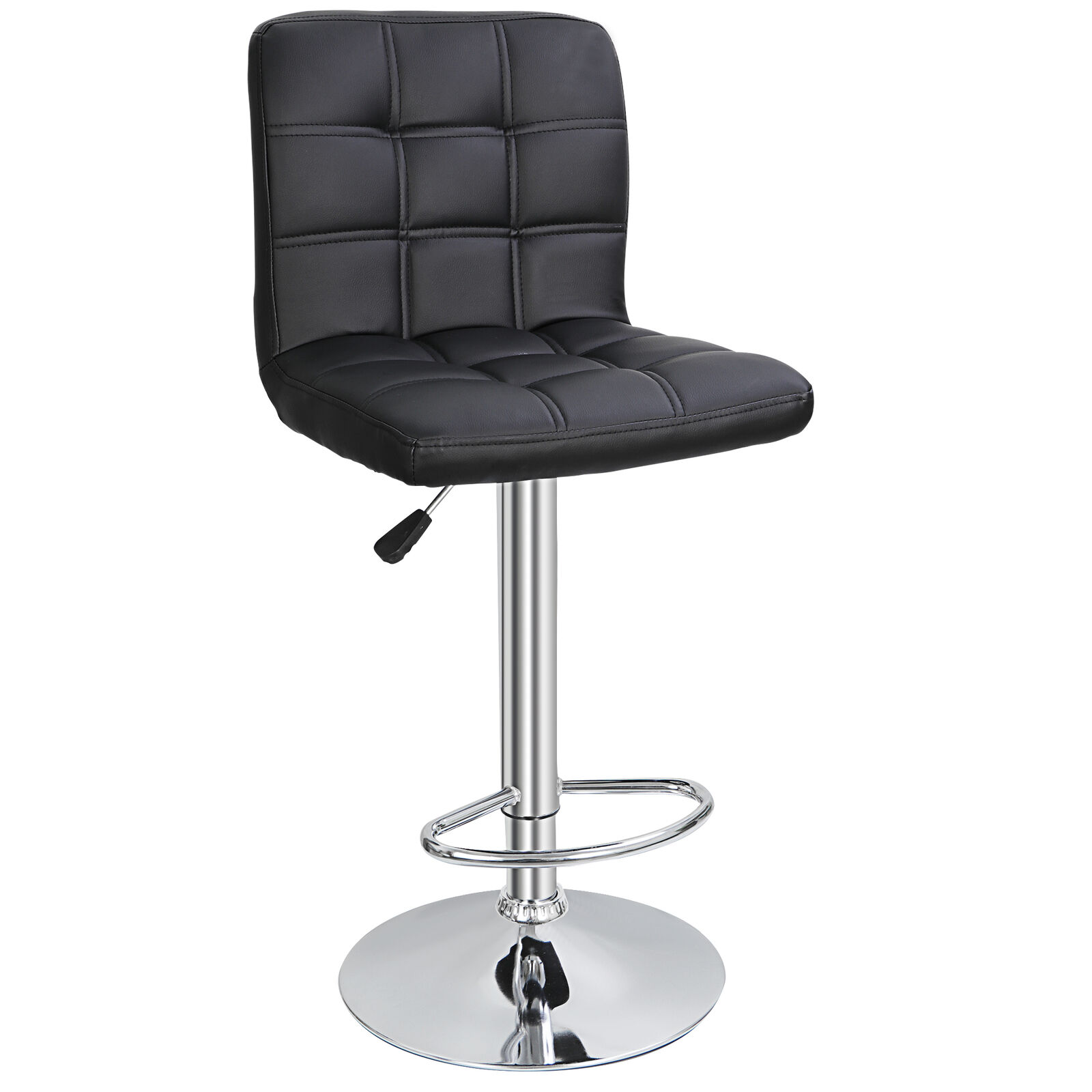 Adjustable Modern Swivel Bar Stools, Set of 4