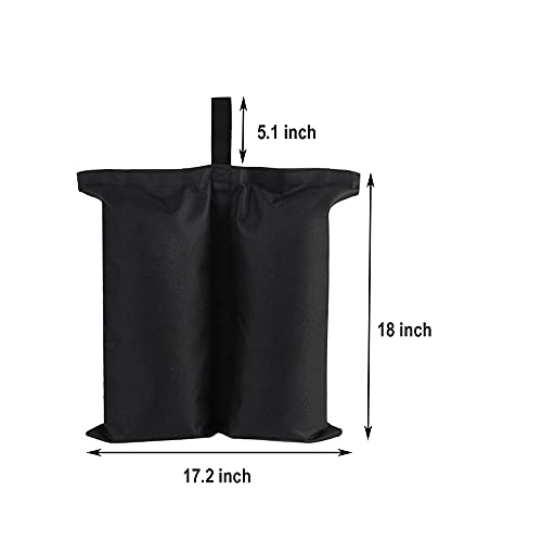 Dongawin gazebo Weights Bag，Canopy Bag, Canopy Weight Bags, Leg Weights for Pop up Canopy Tent, Patio Umbrella, Outdoor Furniture.