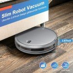 Smart Robot Vacuum and Mop Combo with WiFi