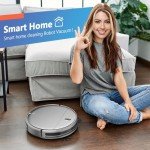 Smart Robot Vacuum and Mop Combo with WiFi