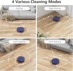 Smart Robot Vacuum and Mop Combo with WiFi
