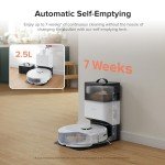 Roborock Q8 Max+ Self-Emptying Robot Vacuum and Mop