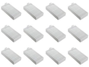 12 Pack HEPA Filters for iLife Robot Vacuums